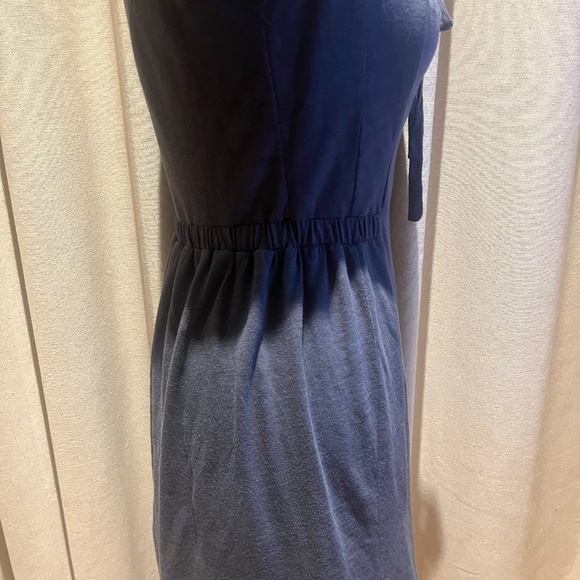 Athleta Navy Tie Front Sleeveless Dress Size XXSP - Picture 7 of 11